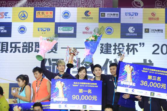 香港选手“中国攀王”荣誉，中攀联赛总决赛圆满结束