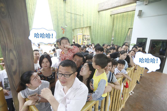 南昌万达乐园火爆开业 超级游乐宝宝乐开花!