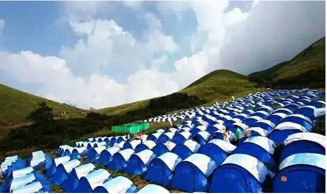 武功情缘节,浪漫爱情日——第八届萍乡武功山帐篷节第一季浪漫落