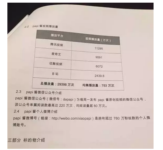Papi酱招标,1000万买个首位新媒体广告标王的头衔,真的值吗?