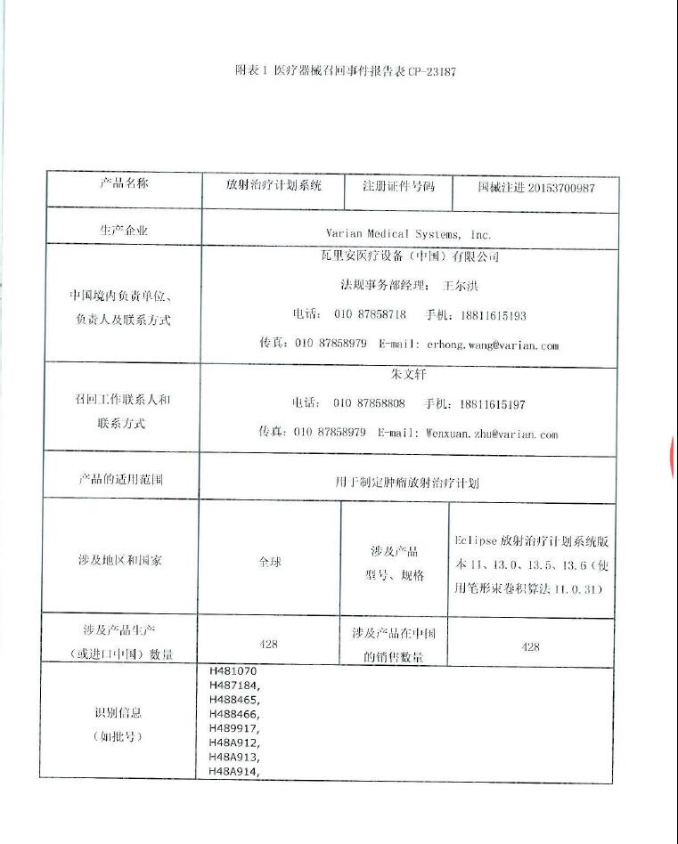 又见召回!3家企业主动召回医疗器械产品